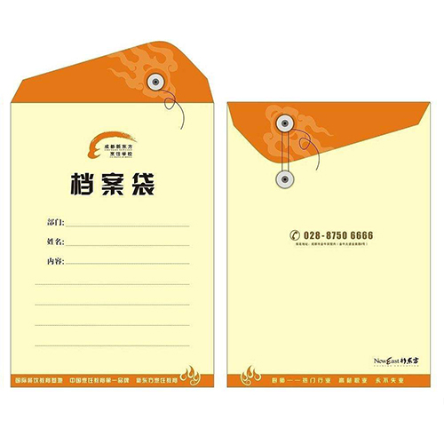 檔案袋設(shè)計制作